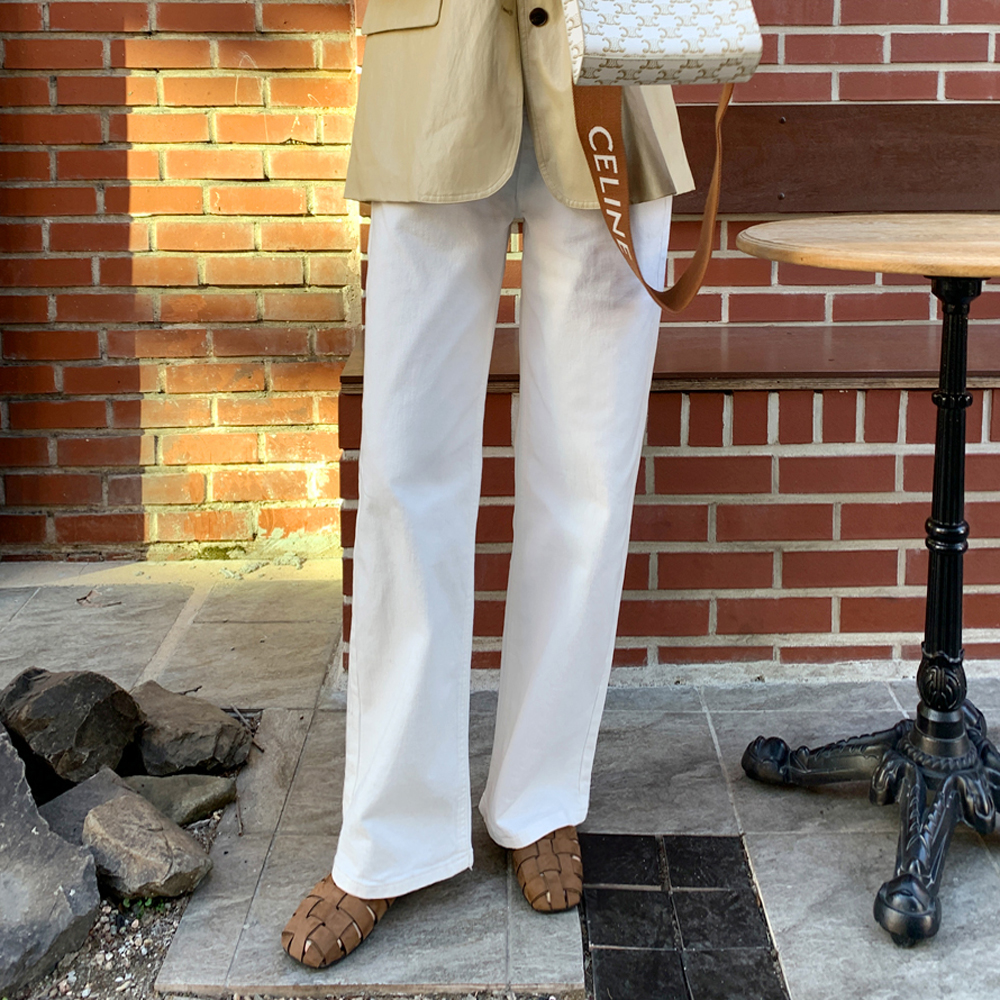 마디인 속밴딩 와이드핏 팬츠 - 상세 이미지 5