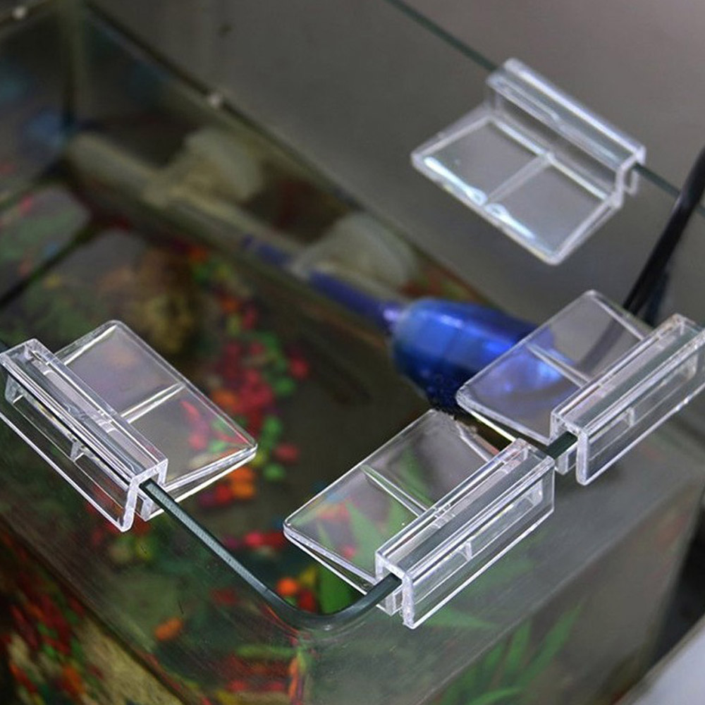 어항 뚜껑받침 아크릴 선반 수족관 지붕 받침대 덮개 수조 물튀김 방지 홀더