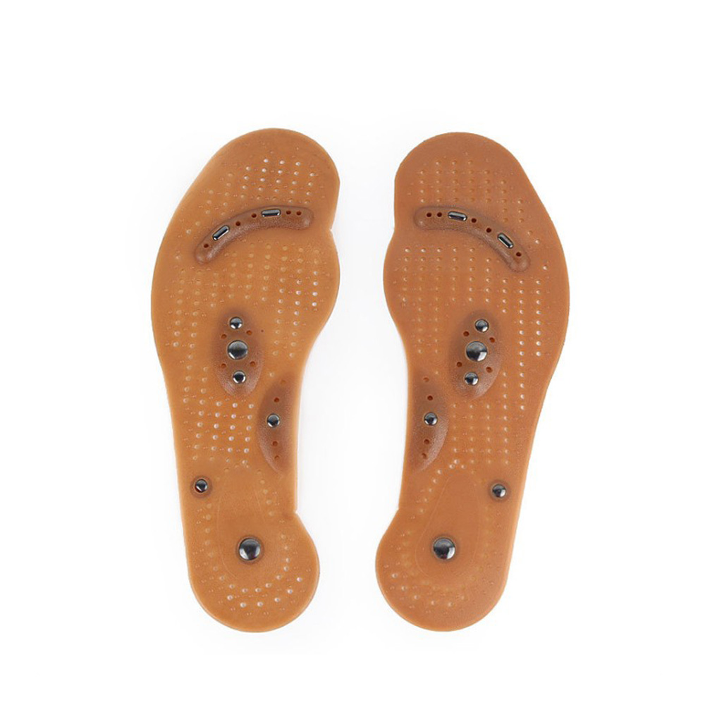 실리콘 자석 지압깔창 투명 아치 깔창 발건강 풋케어 지압 기능성 인솔 이미지 7
