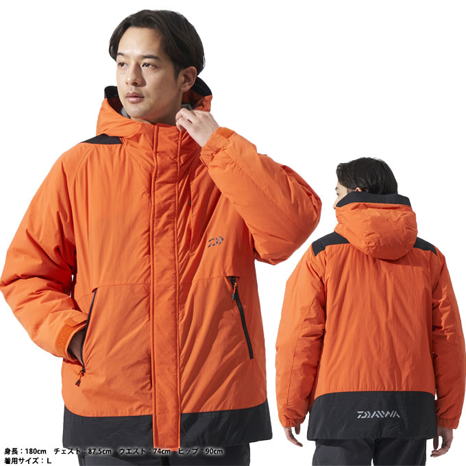 다이와 DAIWA 프리마 로프트 볼륨 후드 동계 낚시복 자켓 DJ-2424 3컬러 - 상세 이미지 5