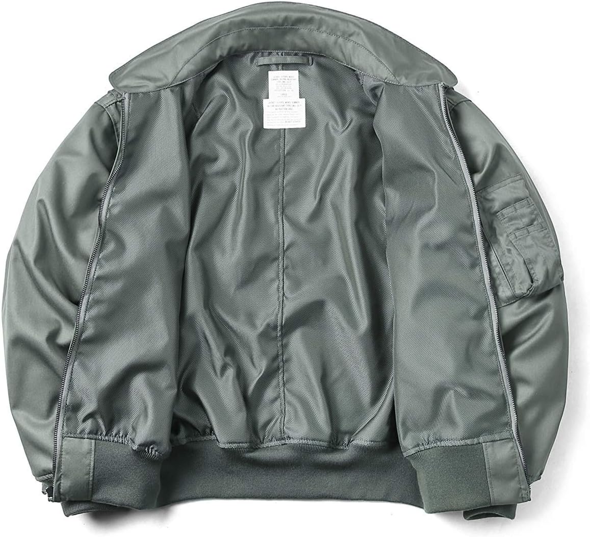 휴스턴 5CW45P-NM NOMEX CWU-45P 플라이트 자켓 세이지 - 상세 이미지 2