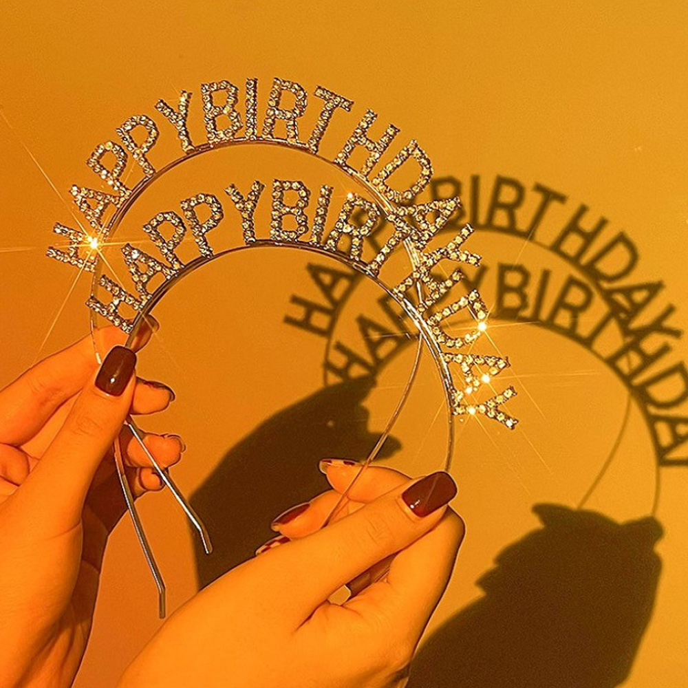 해피벌스데이 머리띠 오늘생일 파티용품 생일머리띠 생파 해피버스데이 - 상세 이미지 2