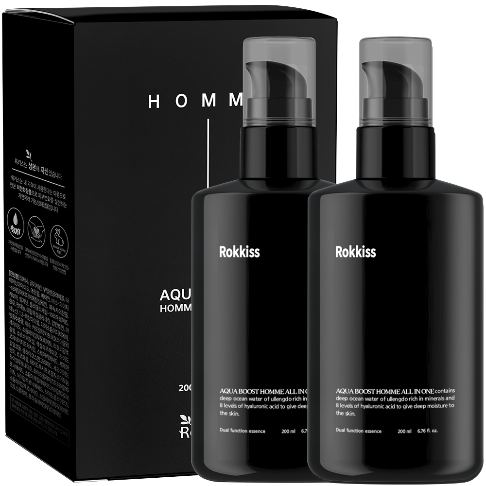 록키스 아쿠아 부스트 옴므 올인원 200ml, 2개 이미지 2
