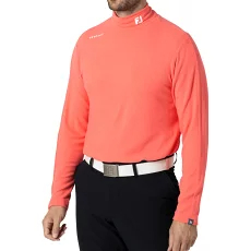 풋조이 FOOTJOY 남성 기모 스트레칭 하이넥 골프 긴발 티셔츠 FJ-F24-S08 - 상세 이미지 3