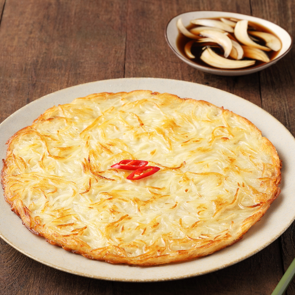 [푸딩팩토리] 수제 감자채전 300g 3분완성 노릇바삭한 간편 냉동부침개 - 상세 이미지 3