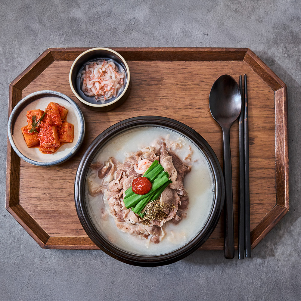 경자국밥 살코기 국밥 돼지 사골 육수 수육국밥 캠핑 음식 밀키트 - 상세 이미지 2