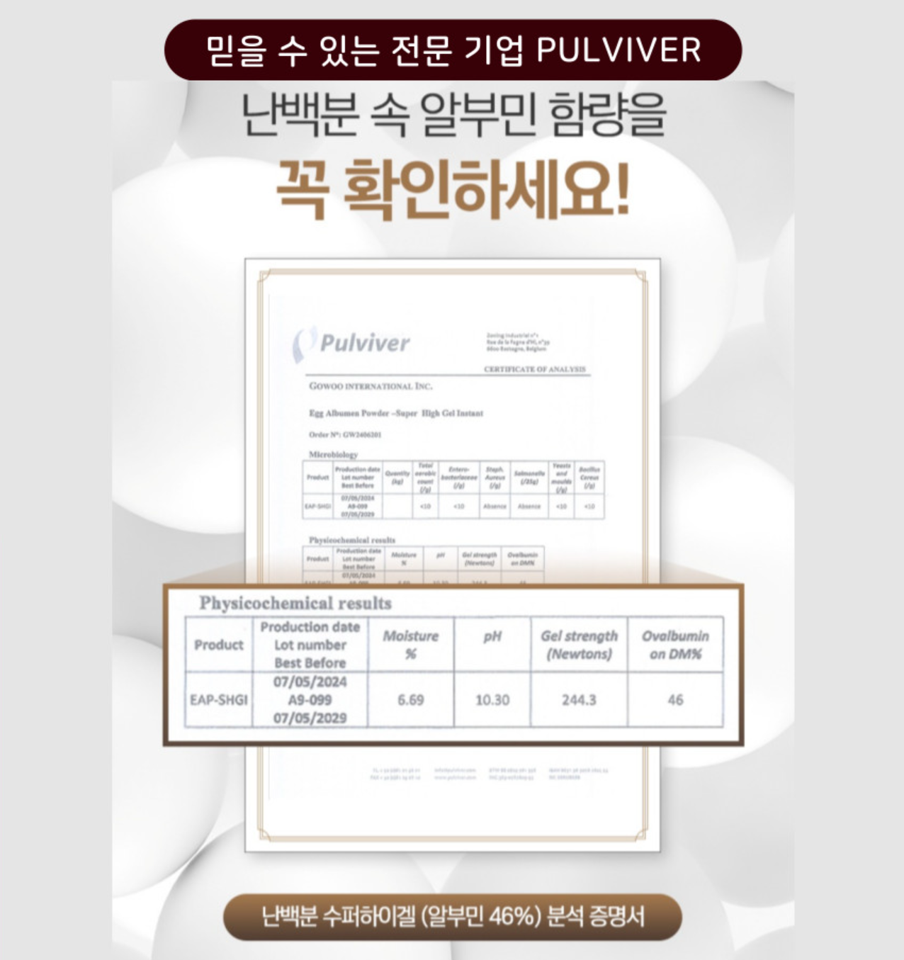 알부민 액티브 골드 플러스 360정 프리미엄 고함량 맥스 난백 영양제 효능 기력관리 - 상세 이미지 2