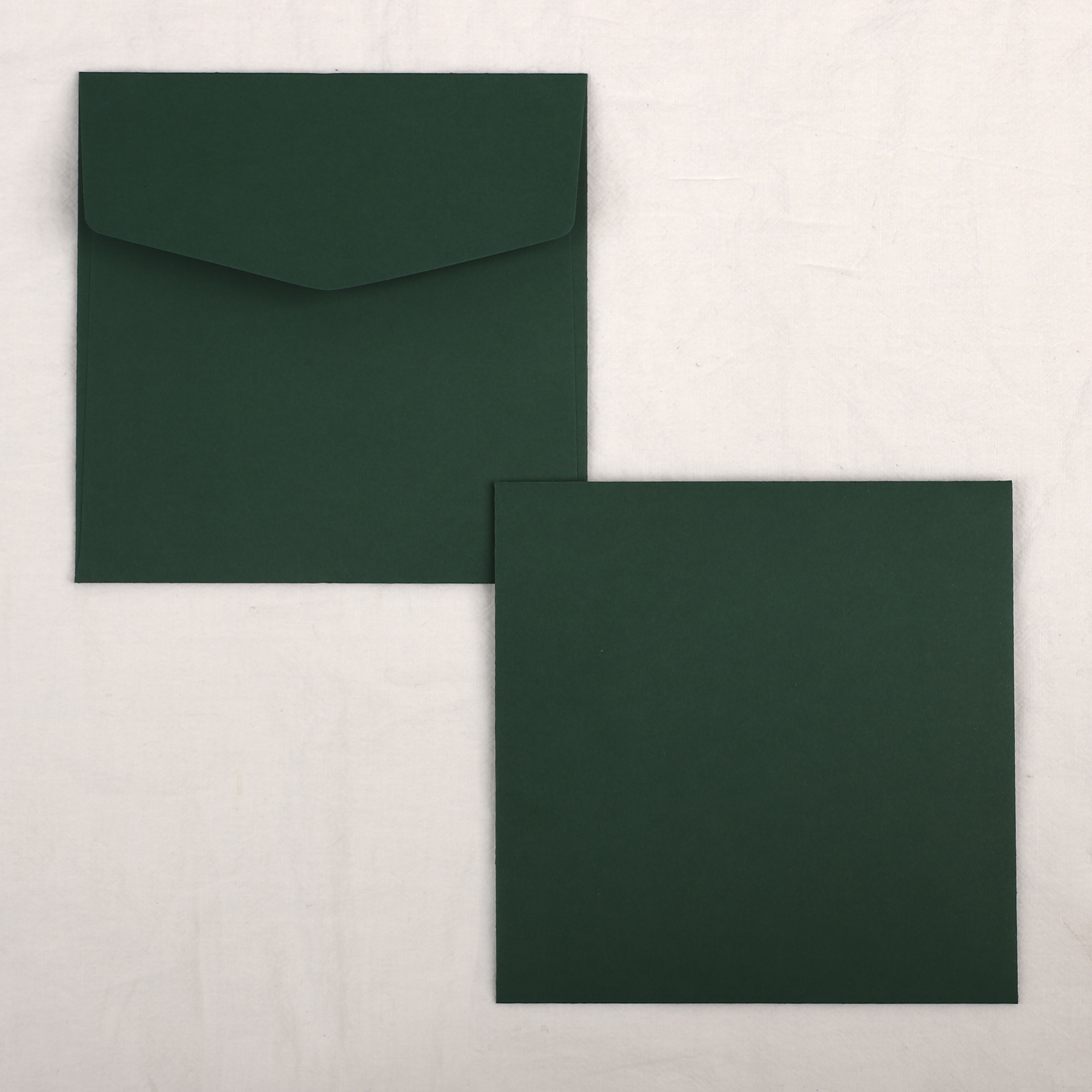 [자체 제작] 140x140mm 컬러 자켓 봉투 청첩장 웨딩 초대장 엽서 정사각 50p - 상세 이미지 4