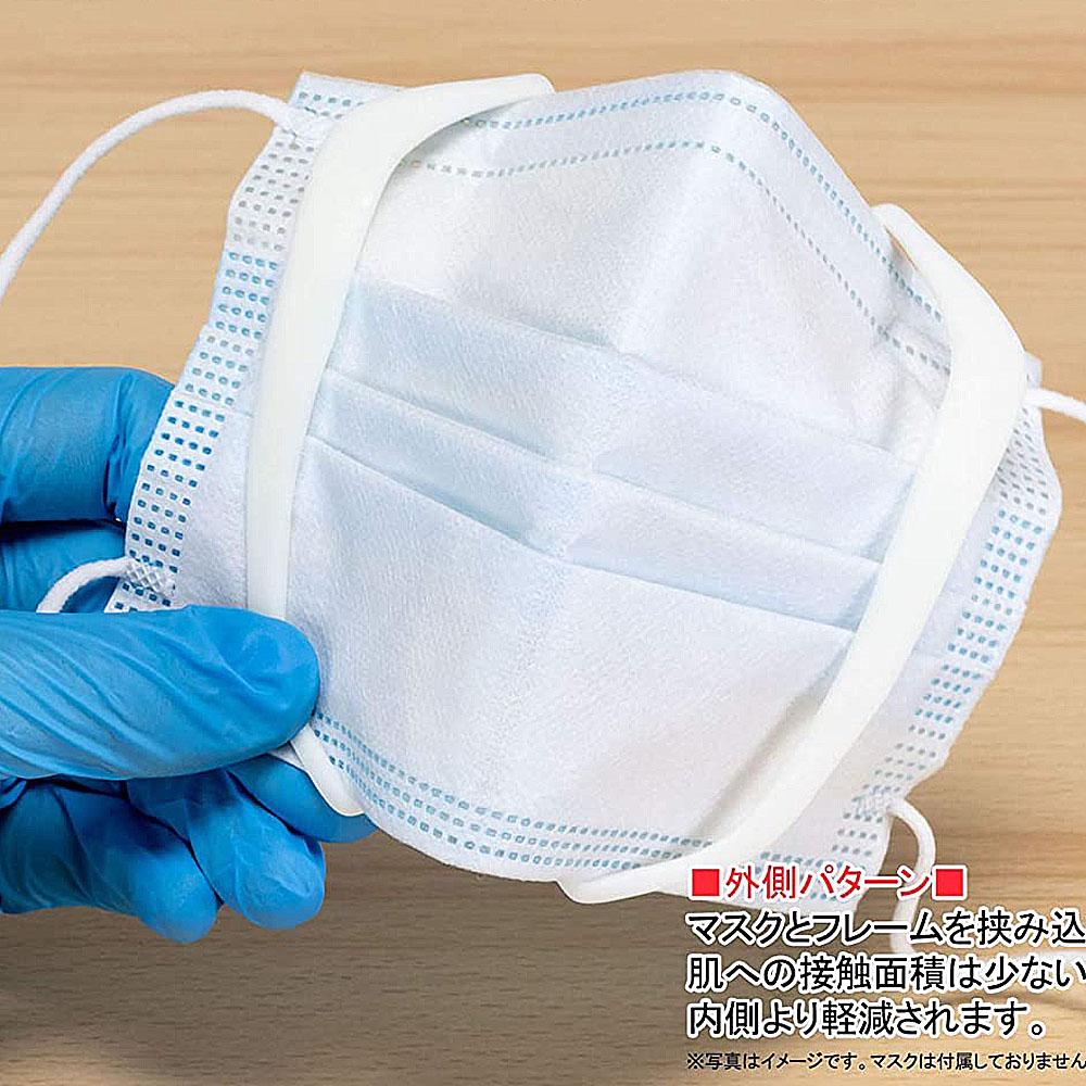 무접촉 마스크프레임 마스크가드 마스크지지대 홀더 틀 뼈대 땀 덴탈 - 상세 이미지 5