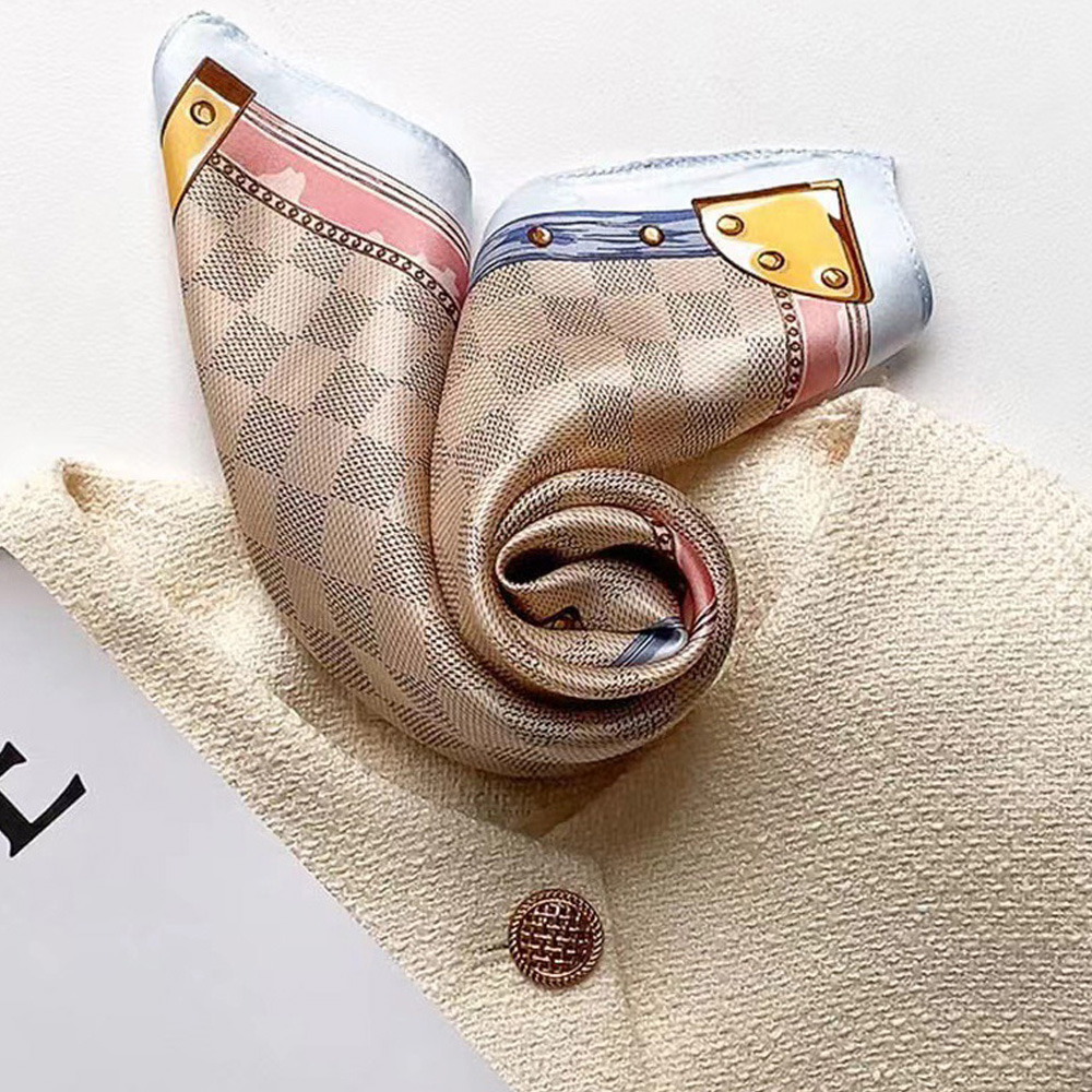 프리미엄 미니 사각 스카프 쁘띠 방도