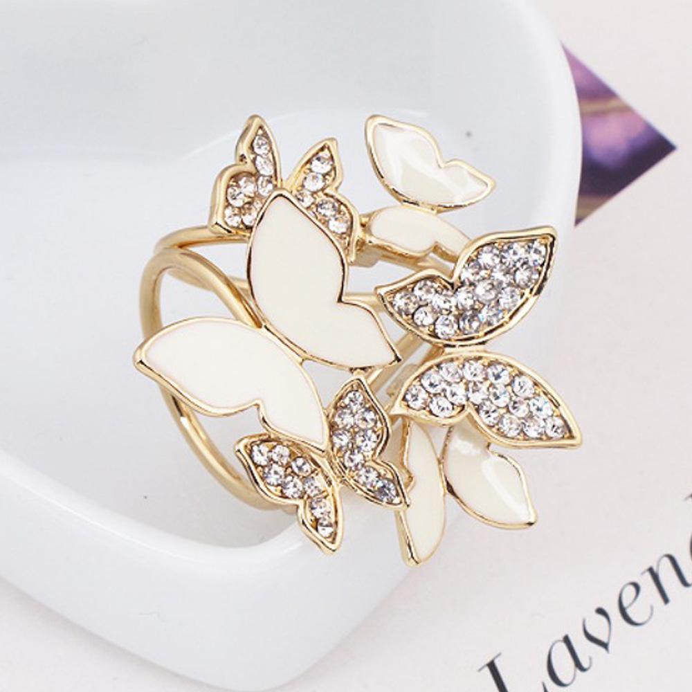 나비 스카프링 스카프고리 스카프연출 홀더코디