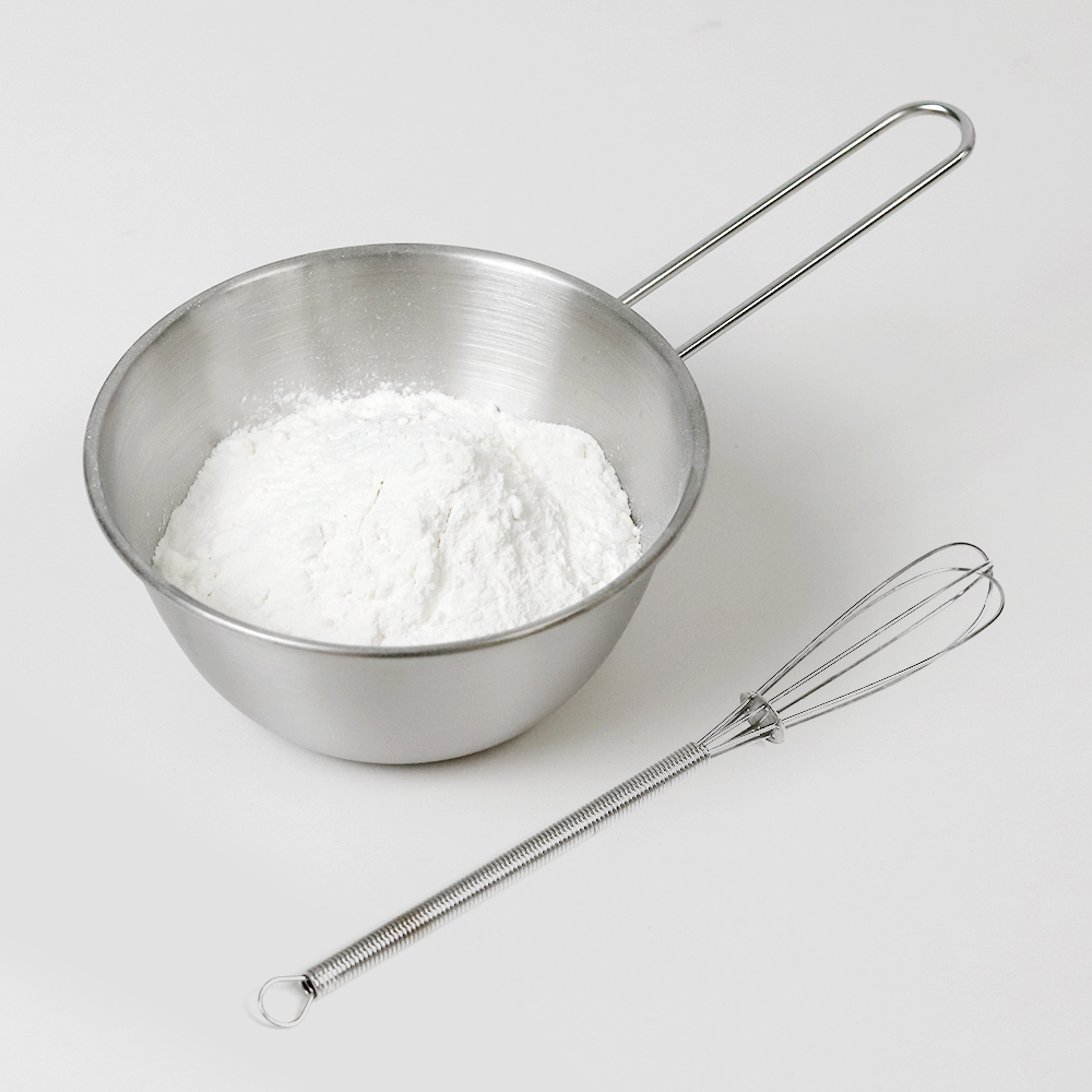 304 스텐 롱핸들 미니 계량컵 400ml / 스텐 손잡이 계량컵 - 상품 이미지