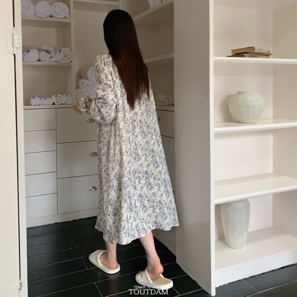 뚜담 요루면 잠옷 임산부 원피스 잠옷 실내복 파자마 상하의 이미지 7