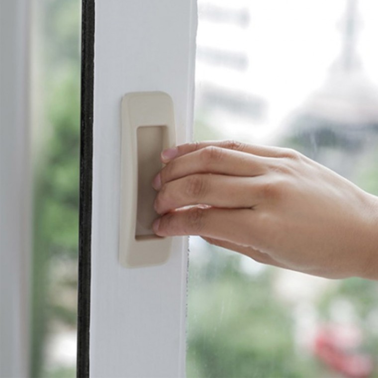 창문 손잡이 2p 샷시 미닫이 문 손잡이 샤시 도어 베란다