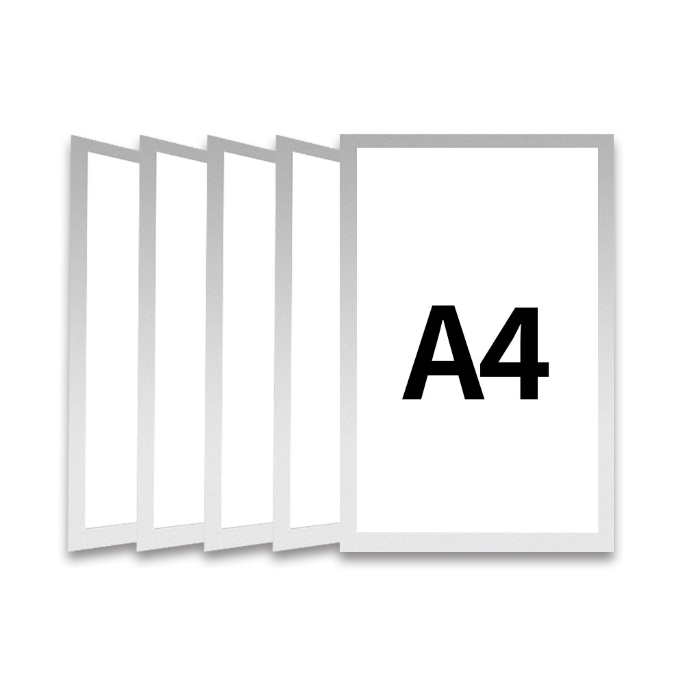 A4 자석 액자 프레임 상장 무타공 틀