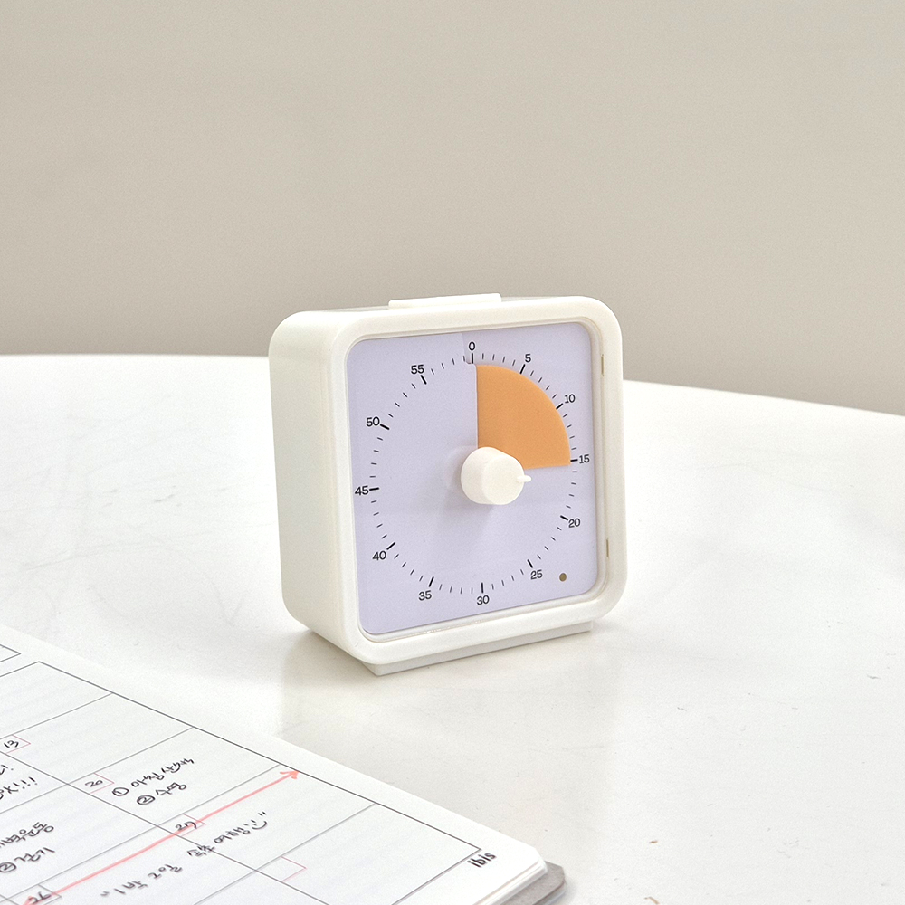 [무소음] 뽀모도로 타이머 구글 주방 자석 아날로그 포모도로