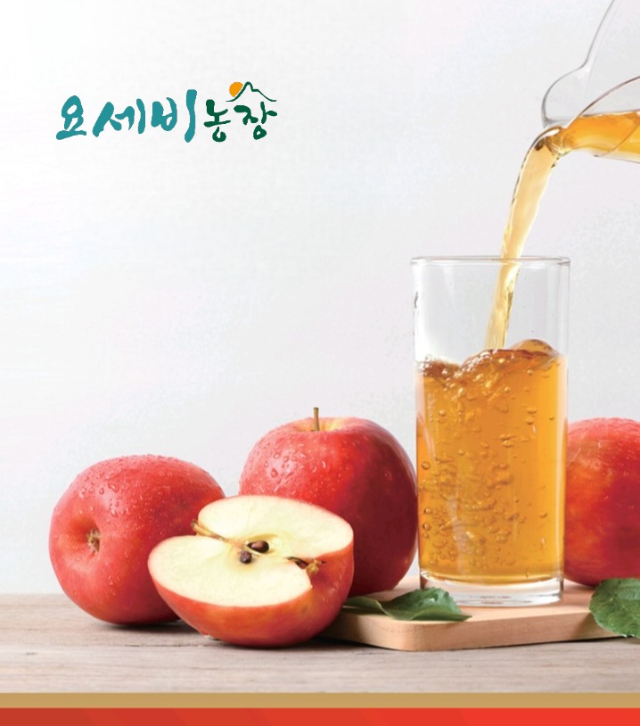 강원도 인제 고랭지사과 사과즙 100%사과주스 NFC착즙쥬스 20개