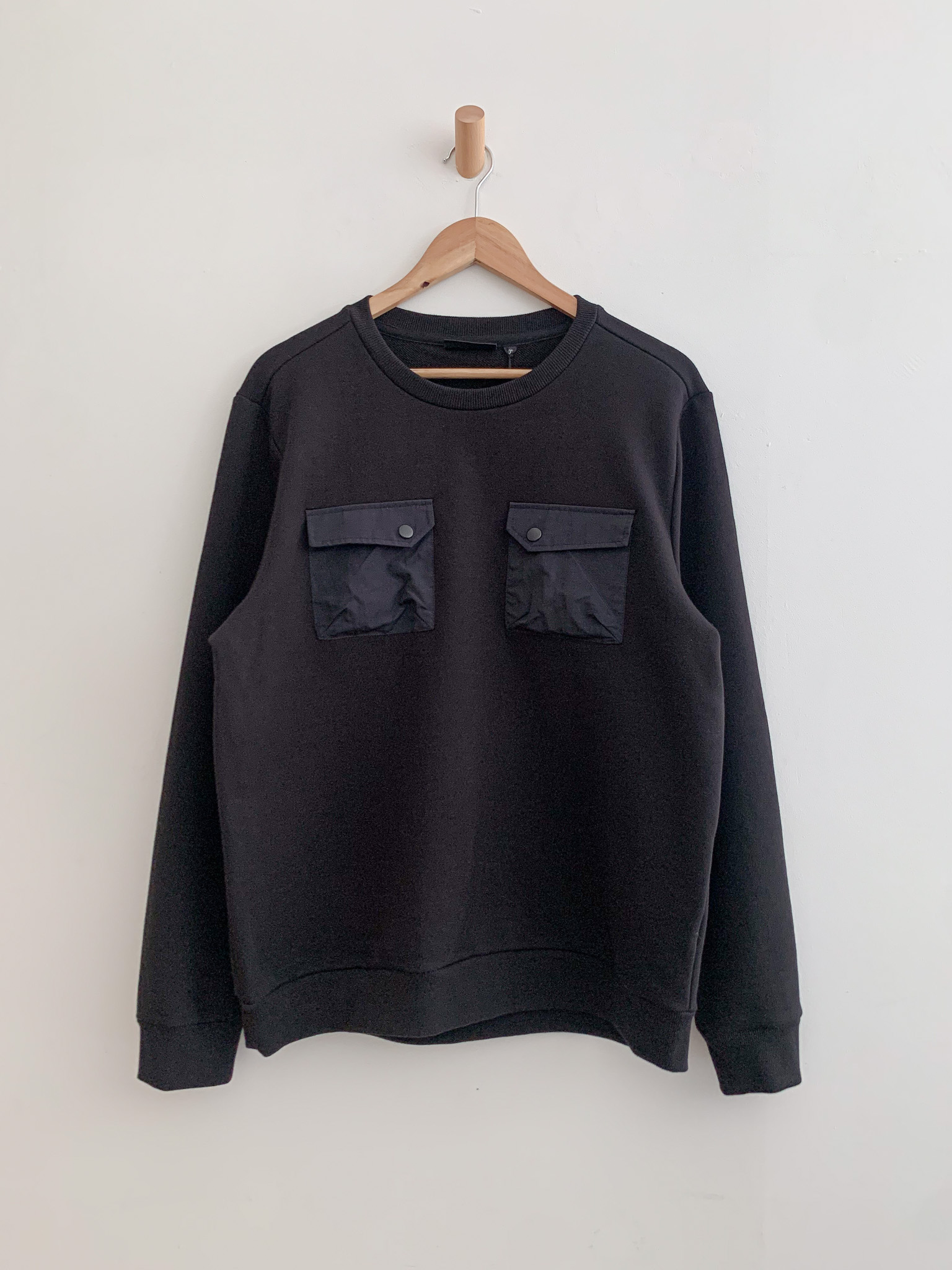 엑스코아 남자 맨투맨 티셔츠 긴팔 포켓 면티 남성 봄 가을 옷 선물 롱슬리브 - 상품 이미지