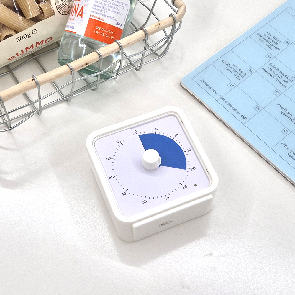 [무소음] 뽀모도로 타이머 구글 주방 자석 아날로그 포모도로