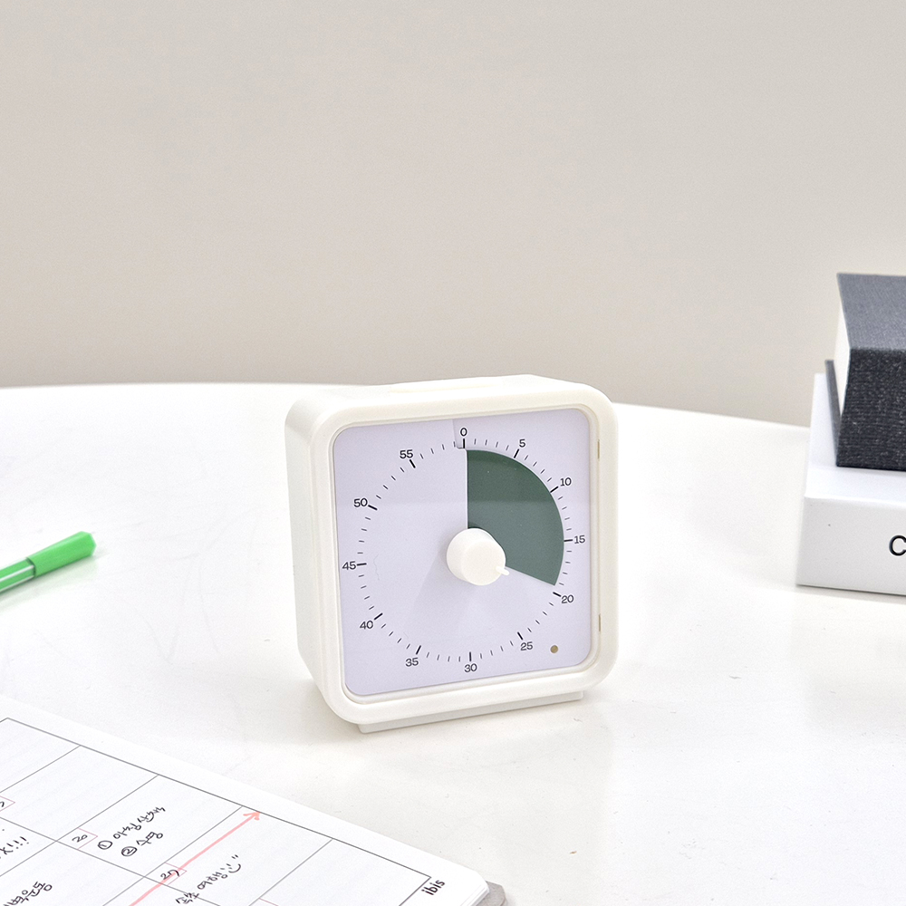 [무소음] 뽀모도로 타이머 구글 주방 자석 아날로그 포모도로