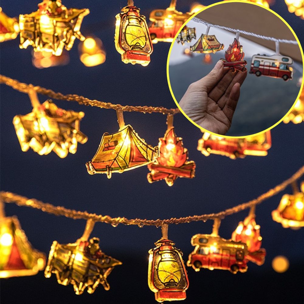 감성 캠핑등 캠핑 전구 조명 파티라이트 줄조명