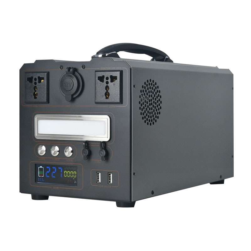 무소음발전기 무소음 자가 캠핑 인버터 발전기 1000W 출력 1.8kWh : 코티유통