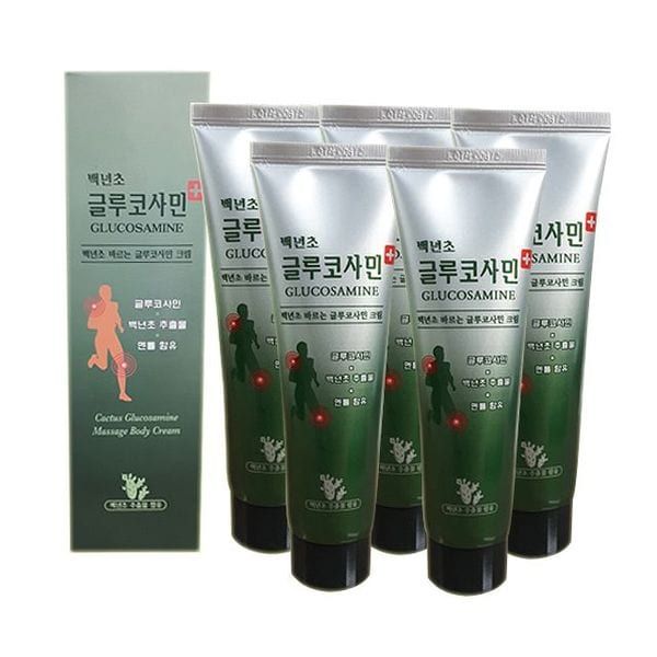 백년초 글루코사민 크림 150ml x 5개 나담코스 : 사마천상점