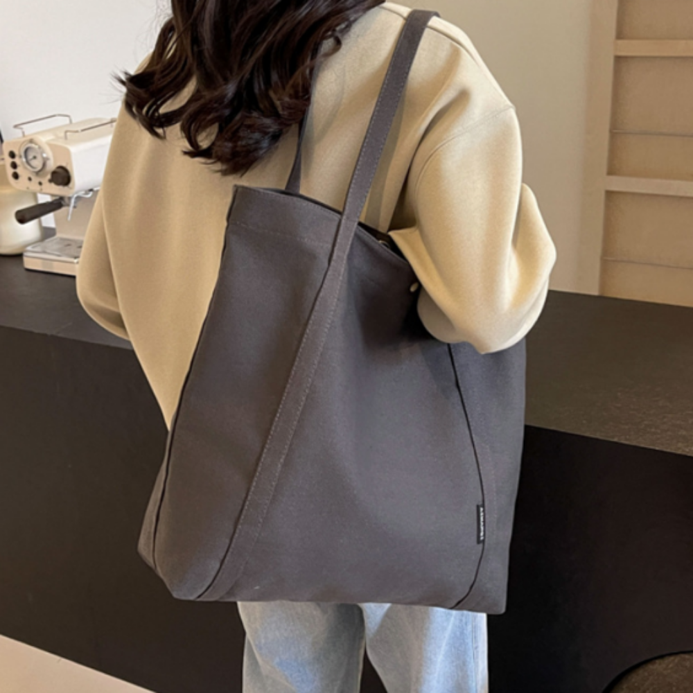 보부상 여름가방 아이패드가방 휘뚜루마뚜루 쇼퍼백 숄더백 천가방 - 상세 이미지 3
