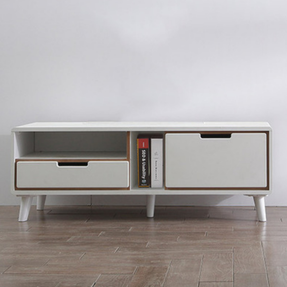 코코 거실장1200 미니티비다이 받침대 낮은티비서랍장