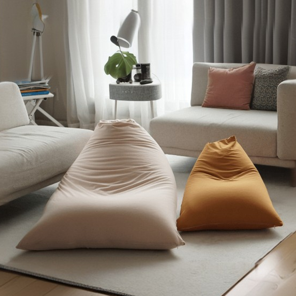 생활특권 100% 국내생산 빈백 1인용 소파 인테리어 대형 빈백