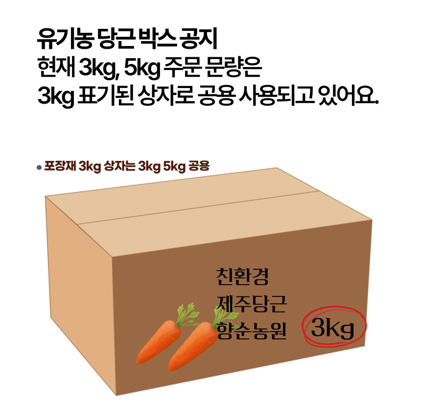 산지직송 제주 유기농 흙 당근 (상) 150-250g 10kg, 1개 - 상세 이미지 4