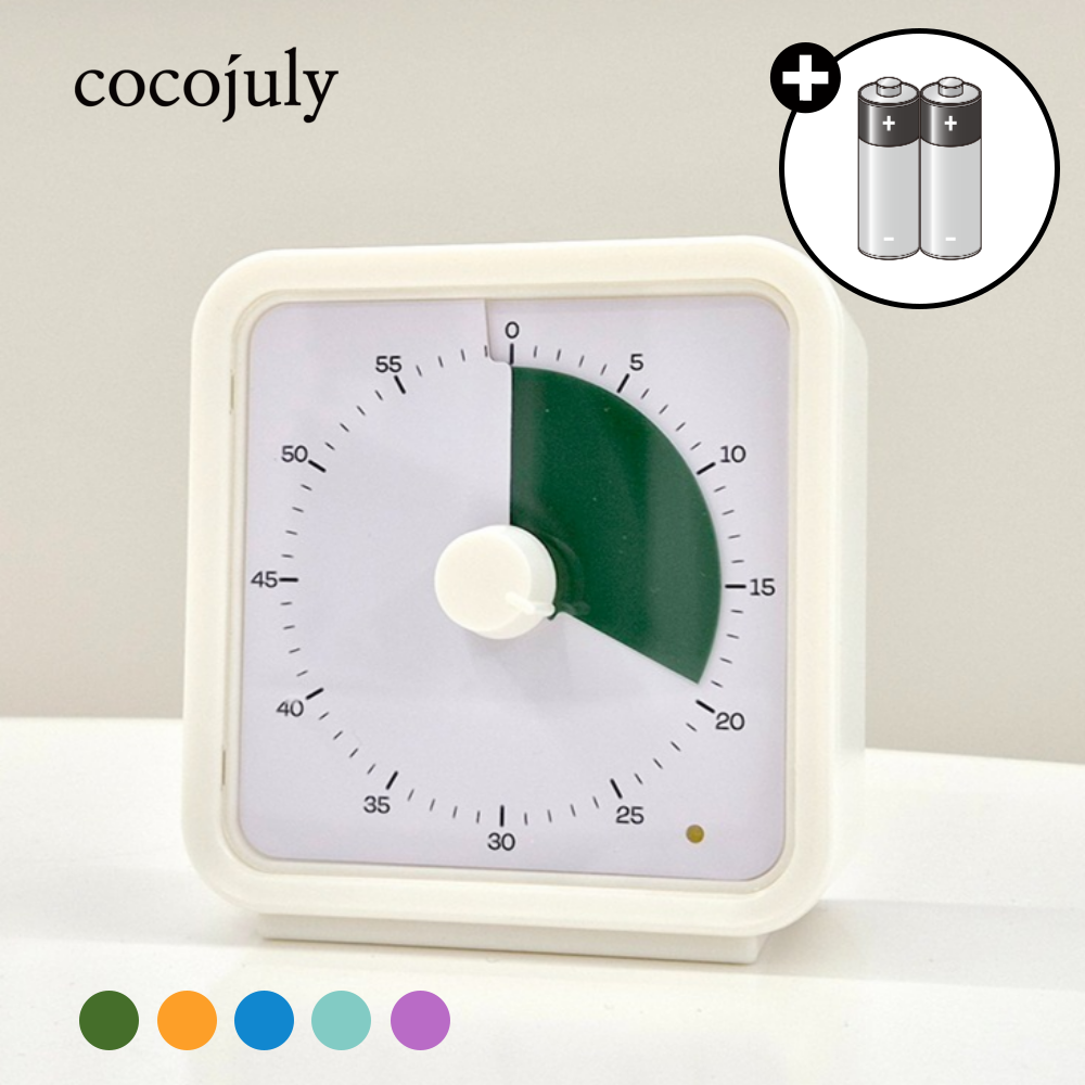 [무소음] 뽀모도로 타이머 구글 주방 자석 아날로그 포모도로