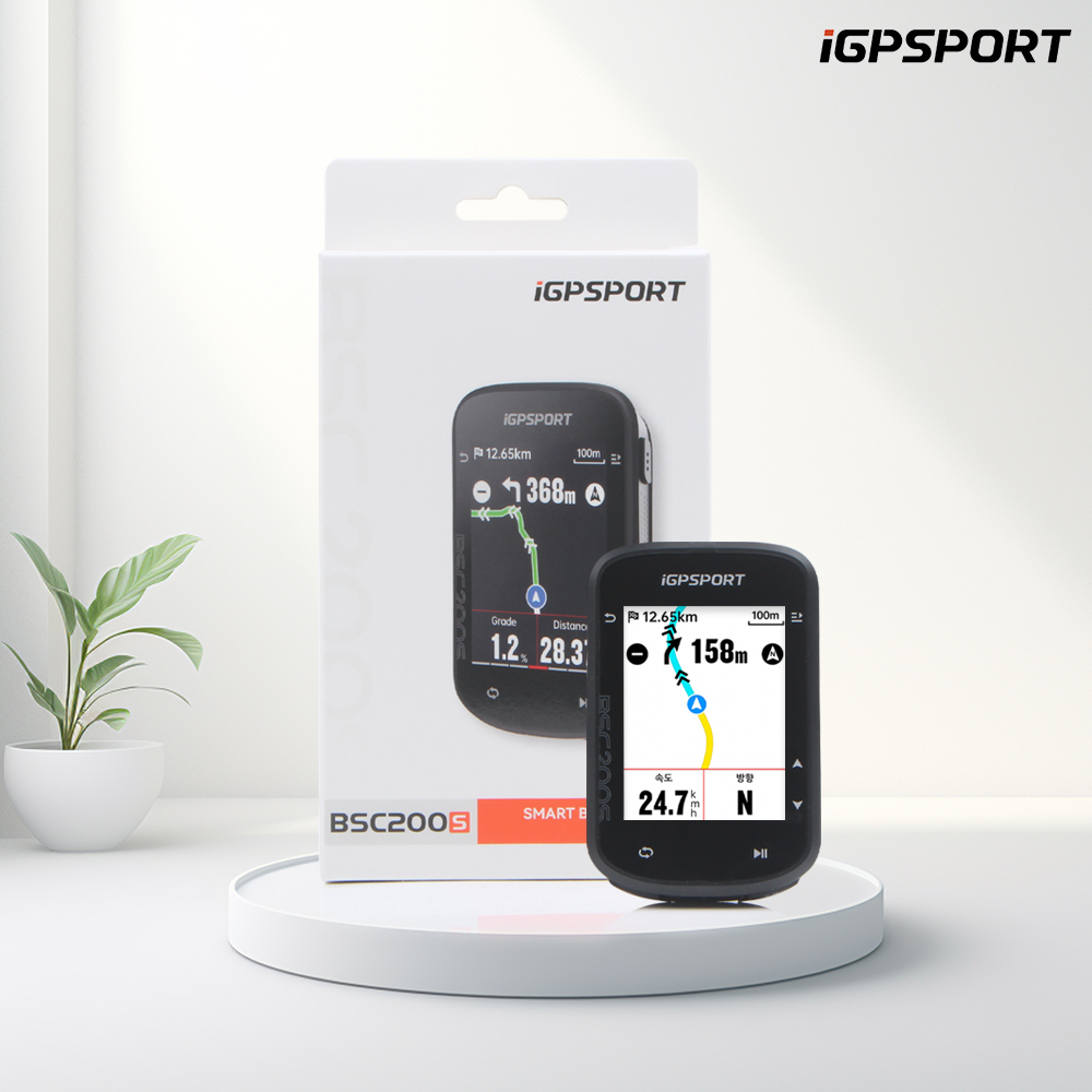iGPSPORT BSC200S 자전거 속도계 GPS 네비게이션 - 상품 이미지