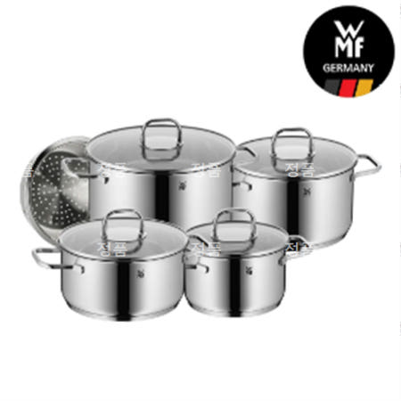 [WMF] NEW사피르 냄비 4종(16L+20L+20H+24H)+찜기