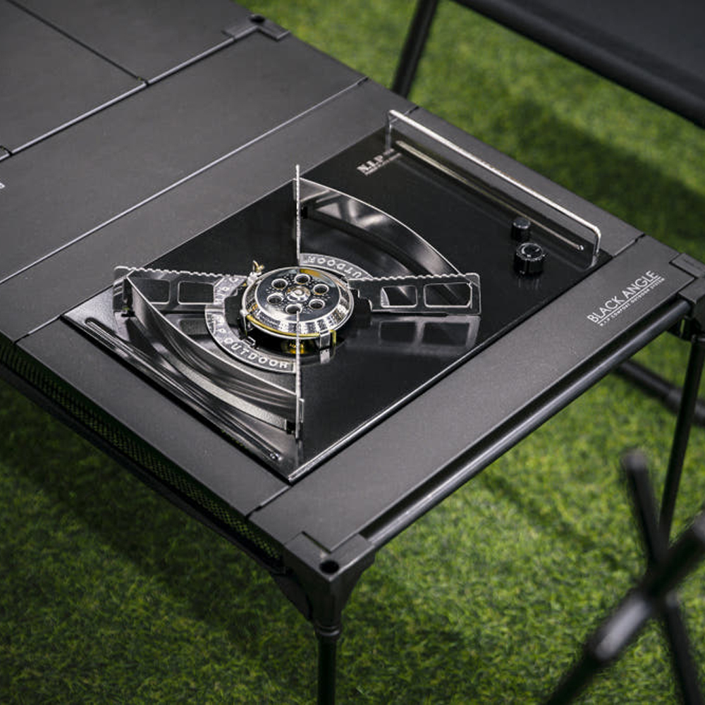 N.I.P 파워플레이트 No6 실버(블랙가방) 플랫버너 IGT강염