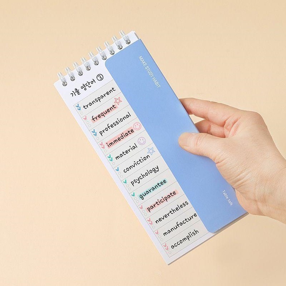 워드북 영어 단어장 영단어장 단어 암기장 일본어 중국어 사자성어 이미지 8