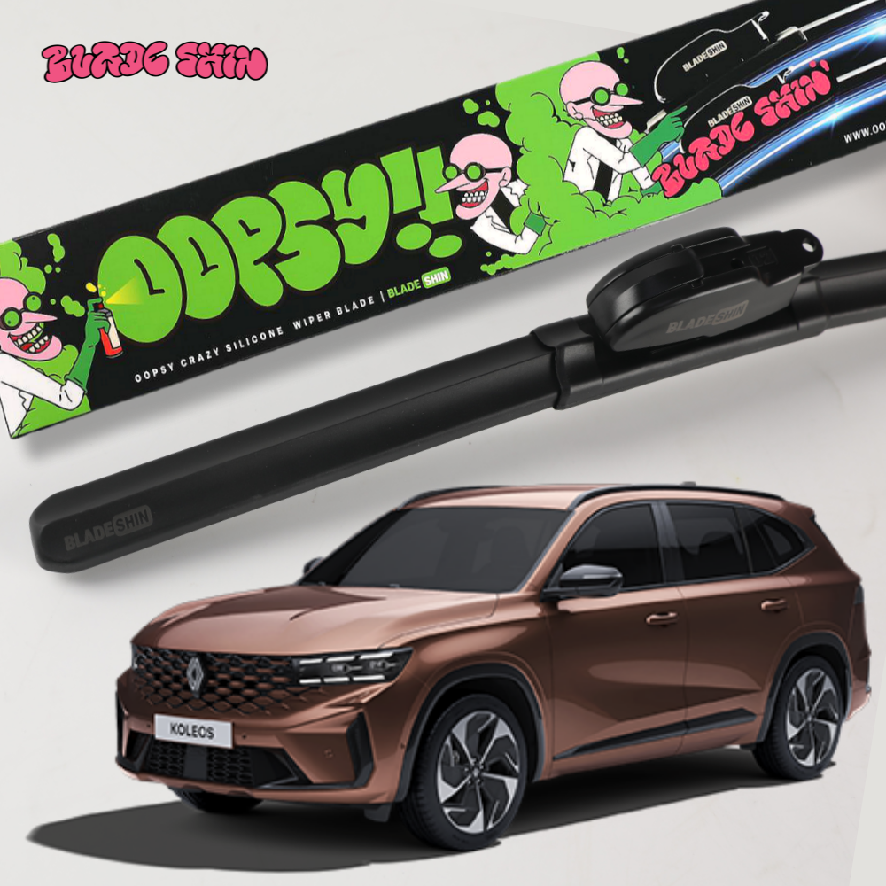 그랑 콜레오스 발수코팅 실리콘 자동차 와이퍼 650mm/1번 제품 이미지