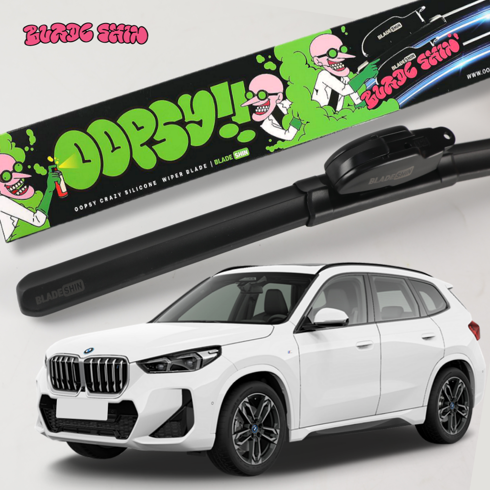 블레이드신 bmw ix1 발수코팅 실리콘 자동차 와이퍼 운전석650mm/4번 - 메인 이미지