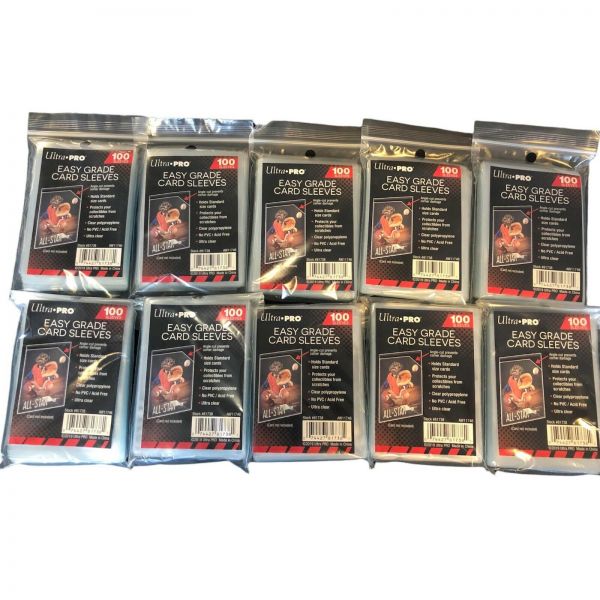 Ultra PRO 1000 Pro Easy Grade Card Sleeves Brand New Acid Free No PVC Shipping! : 판도라의유통상자2