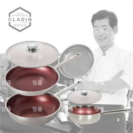 [클래딘] 이연복셰프 클래딘 시그니처 알파 통3중(3PLY) 스테인리스 프라이팬/웍3종