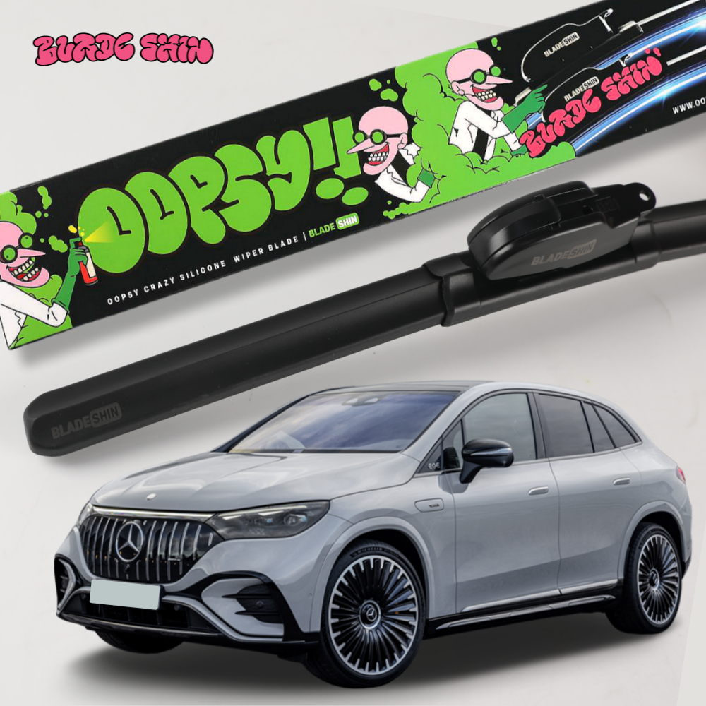 벤츠 EQE SUV 발수코팅 실리콘 자동차 와이퍼 650mm/16번 - 메인 이미지