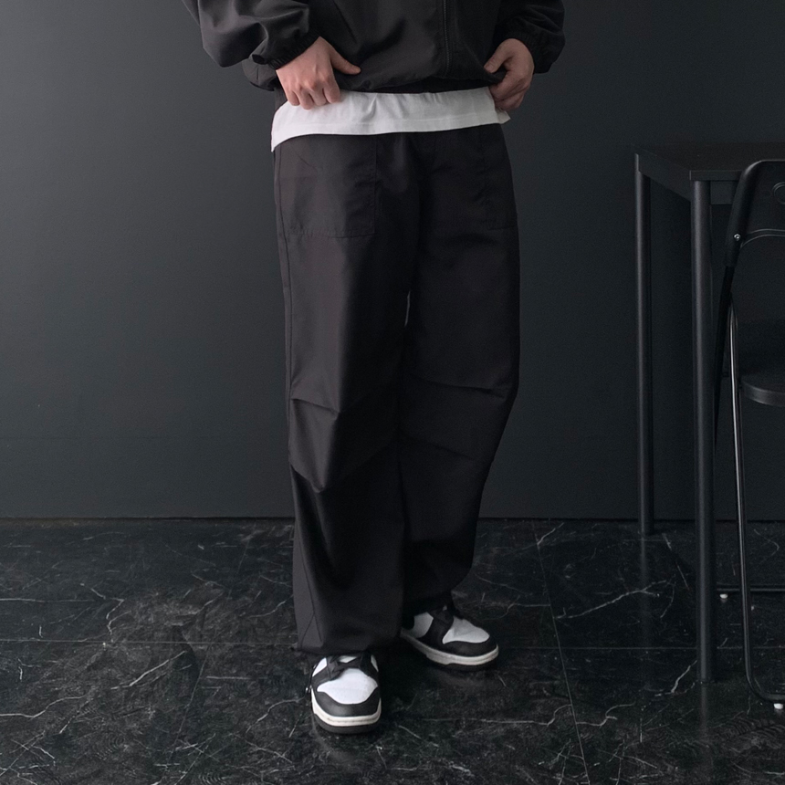 1+1 파라슈트팬츠 고프코어바지 남자와이드팬츠 통큰바지 이미지 7