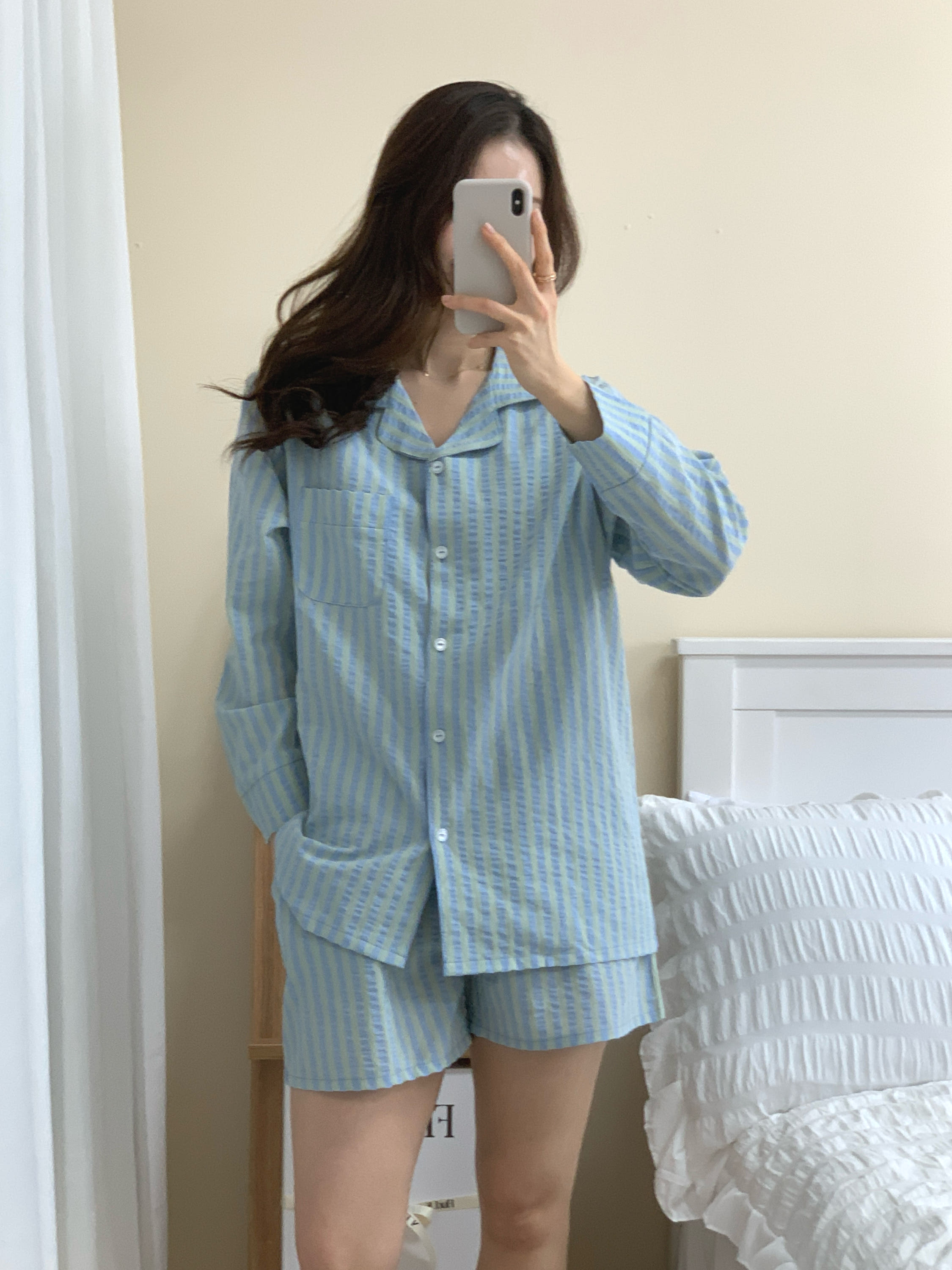 🎀[당일할인중,4사이즈]🎀 마이 프레셔스 제작 파자마세트 커플잠옷 빅사이즈 상세 이미지 45