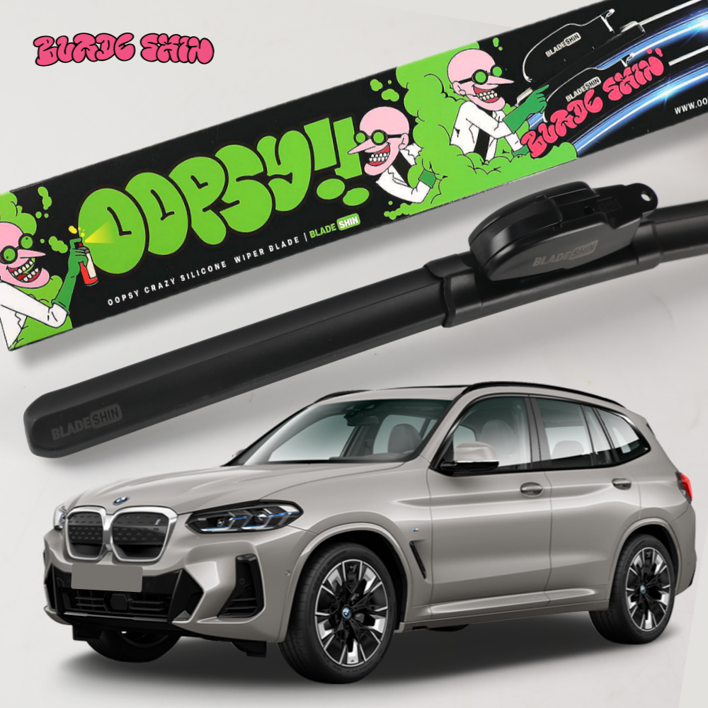 블레이드신 bmw ix3 발수코팅 실리콘 자동차 와이퍼 운전석650mm/12번 - 메인 이미지