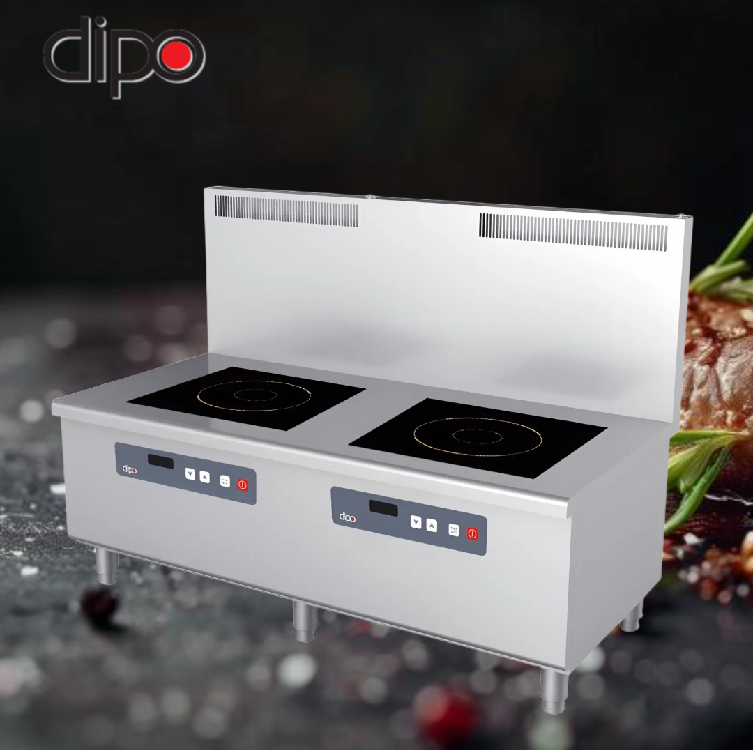 디포인덕션 2구 낮은렌지 14KW 업소용 고화력 영업용 식당 전기레인지 2DIHL143B
