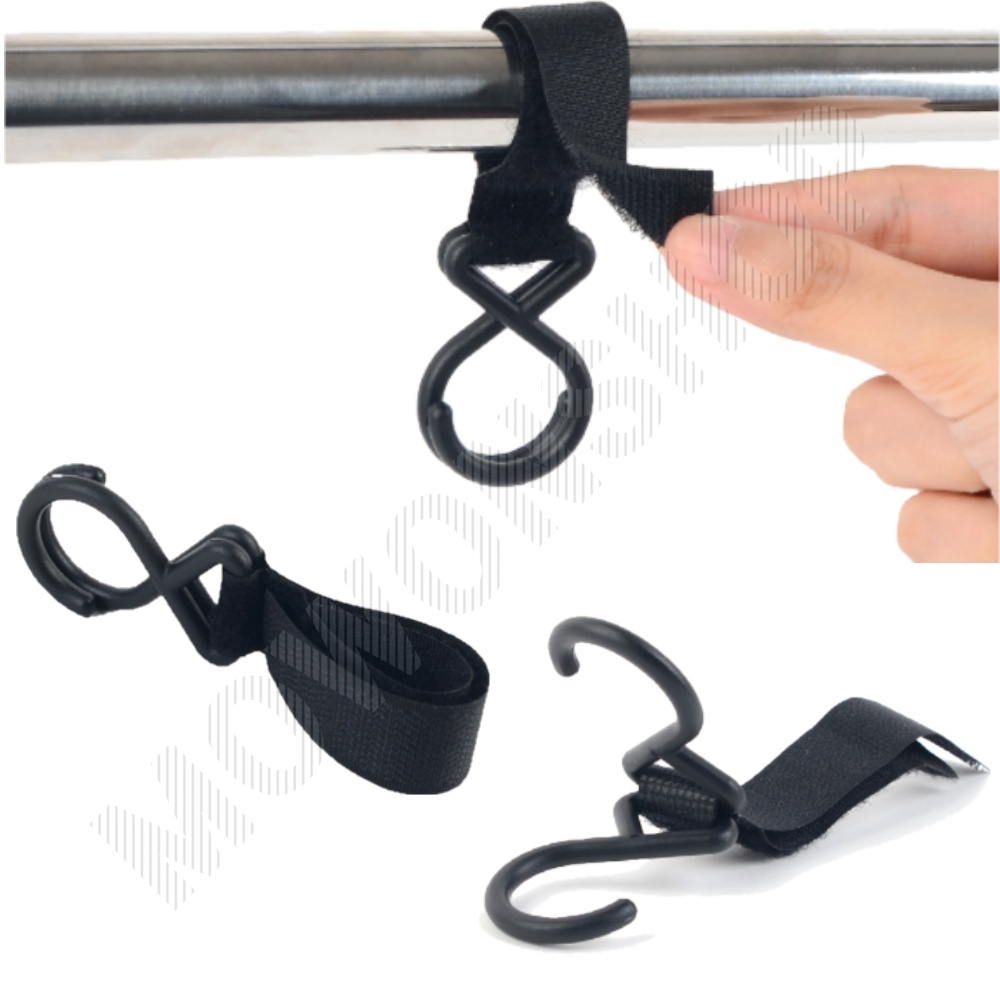 벨크로고리 찍찍이고리 다용도 무타공 1pcs