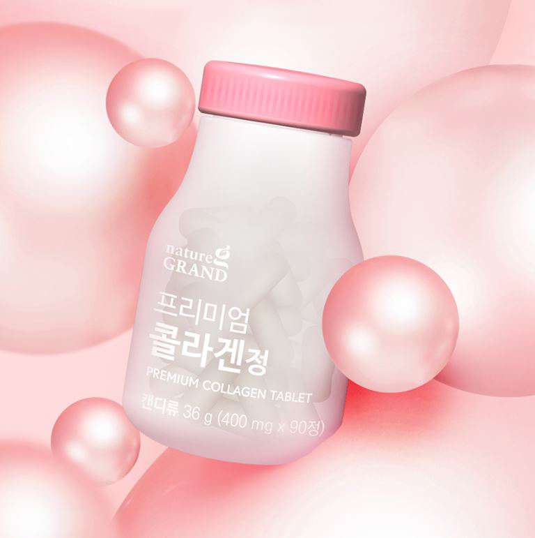 대용량 프리미엄 콜라겐정 90정 3개월분 - 상품 이미지
