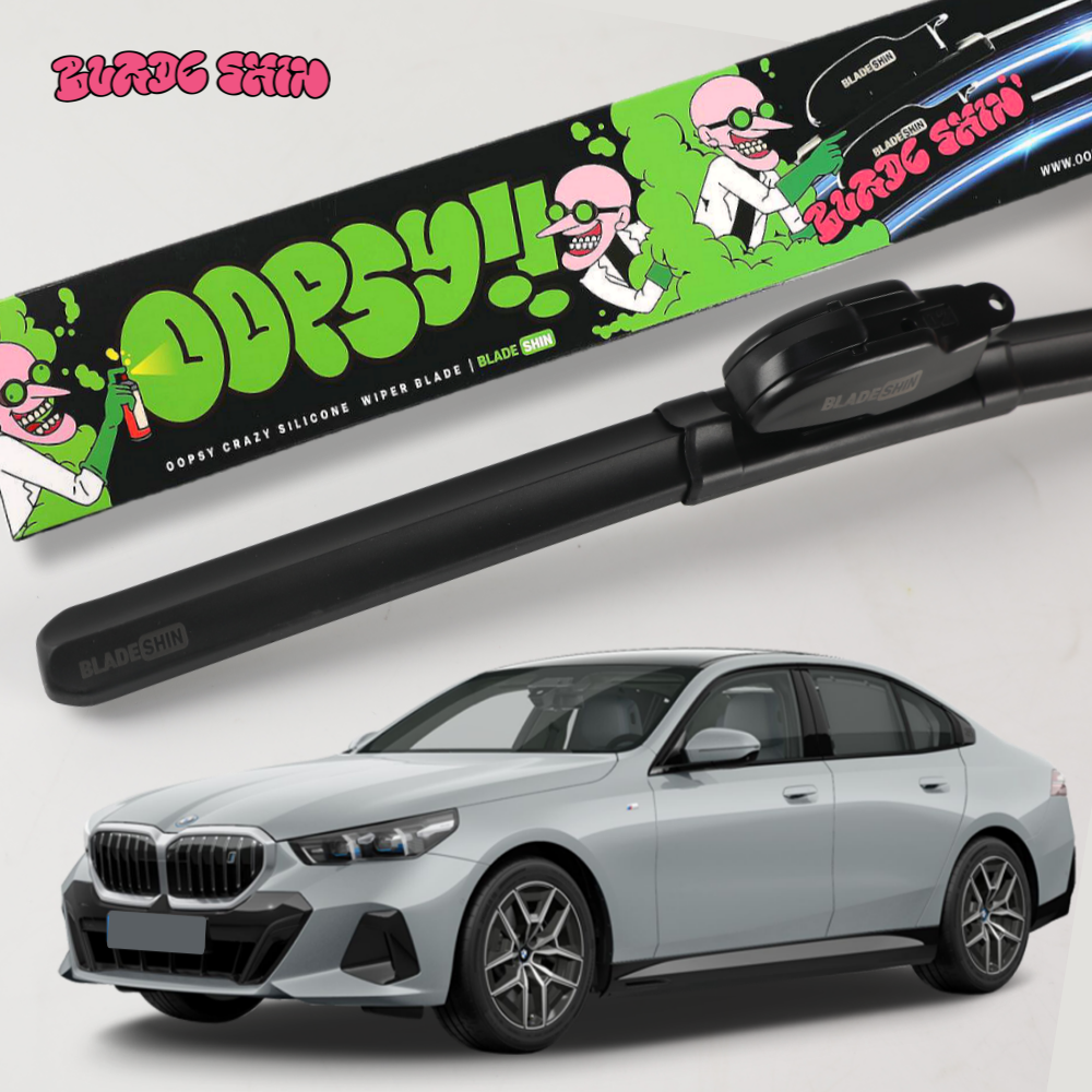 블레이드신 bmw i5 발수코팅 실리콘 자동차 와이퍼 운전석650mm/7번 - 메인 이미지