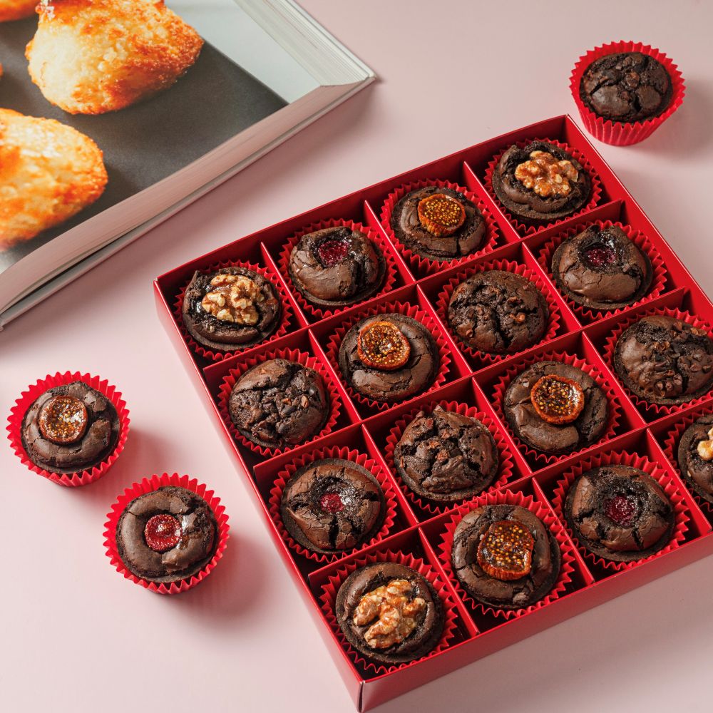 그랑쇼콜라 미니 타르트 선물세트 16개입 480g 호두 카카오닙스 라즈베리 무화과 4가지 맛