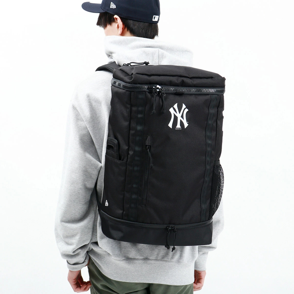 뉴에라 NEWERA 뉴욕 양키스 32L 백팩 배낭 가방 13682157 블랙 이미지 6